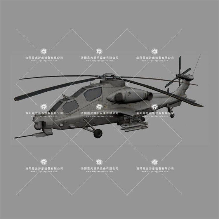 泰宁武装直升机3D模型
